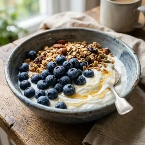 Blueberry Protein Breakfast Bowls