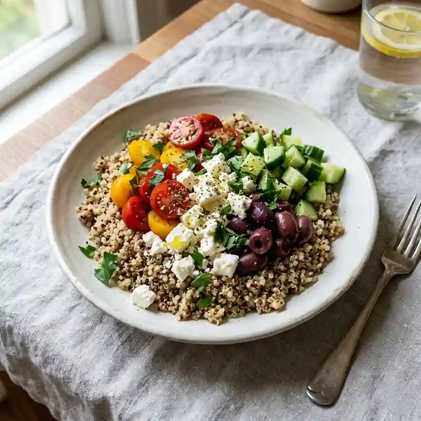 Mediterranean Quinoa Bowl