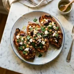 Mediterranean Sweet Potato Boats