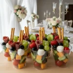 wedding charcuterie cups