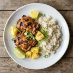 Hawaiian Chicken With Coconut Rice