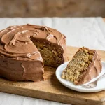 Banana Cake with Nutella Buttercream