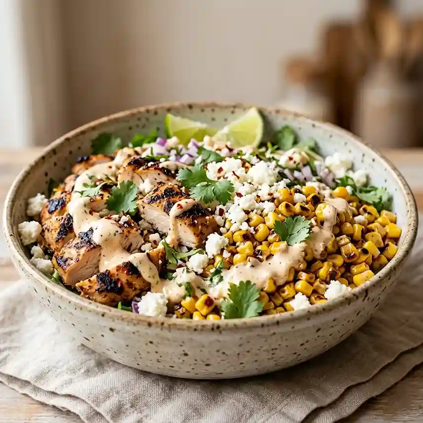 Chicken Street Corn Salad