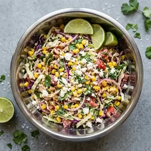 Mexican Street Corn Coleslaw