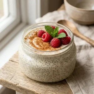 Vanilla Cinnamon Chia Pudding