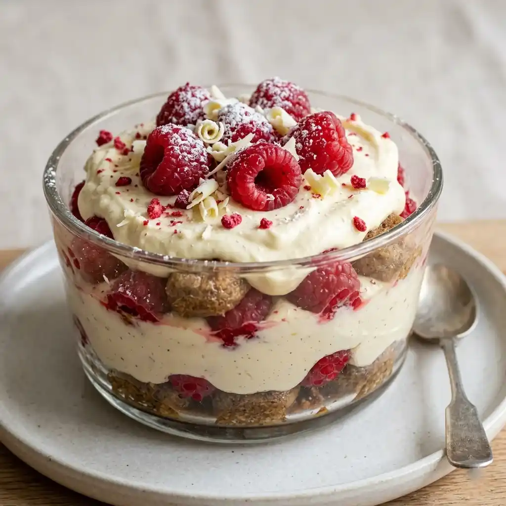 White Chocolate Raspberry Tiramisu